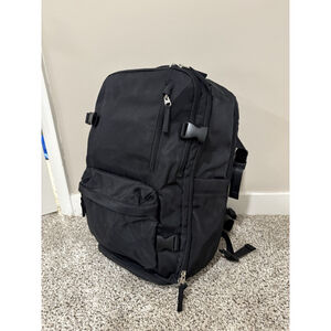 Large Travel Backpack Carry On Flight Approved Laptop Work Black